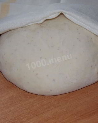 Заварное дрожжевое тесто для пирожков на воде