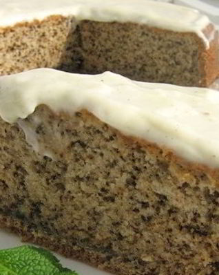 Бисквит с орехами