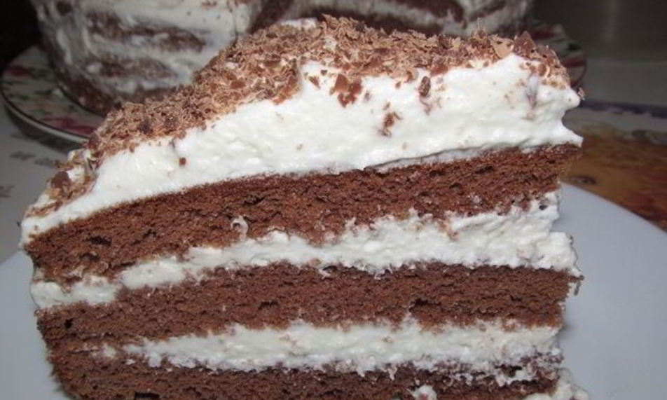 Рецепт бисквит со взбитыми сливками