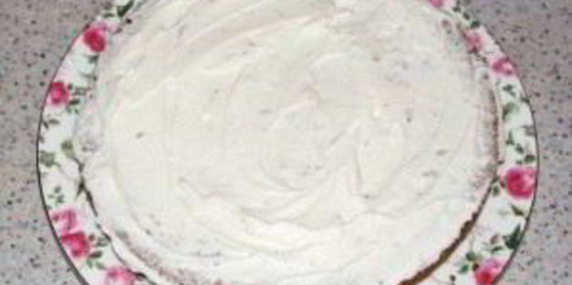 бисквит со взбитыми сливками