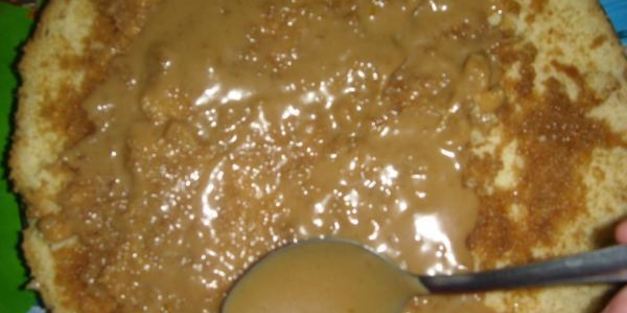 бисквитно-кофейный торт