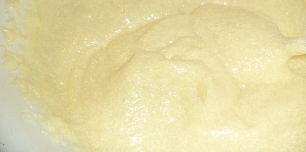 бисквитный торт с лимонной начинкой и заварным кремом