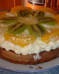 Фруктовый торт