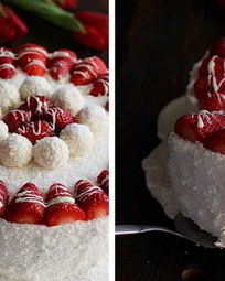 Торты с клубникой