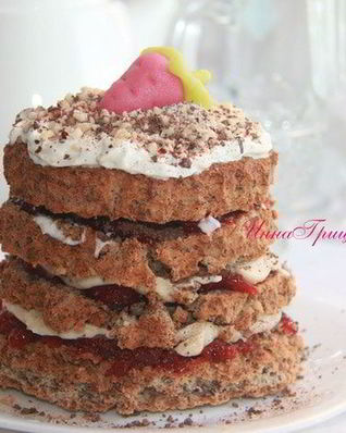 Датский ржаной торт