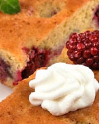 Ежевичный торт