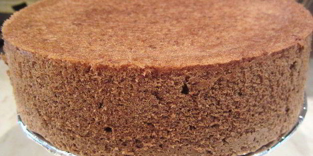 генуэзский шоколадный бисквит