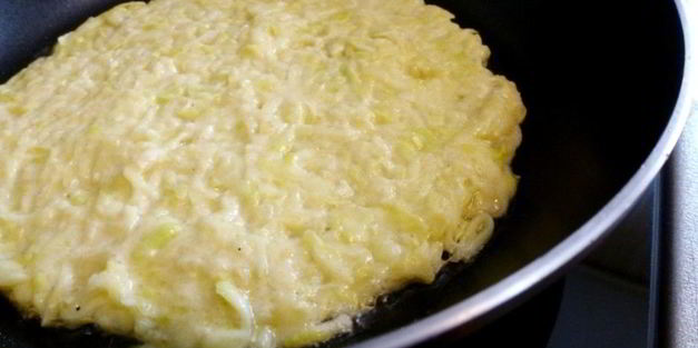 кабачковый торт мозаика