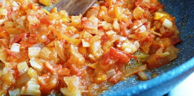 кабачковый торт мозаика