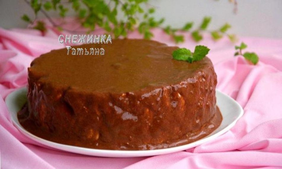 Рецепт легкий и полезный творожный торт