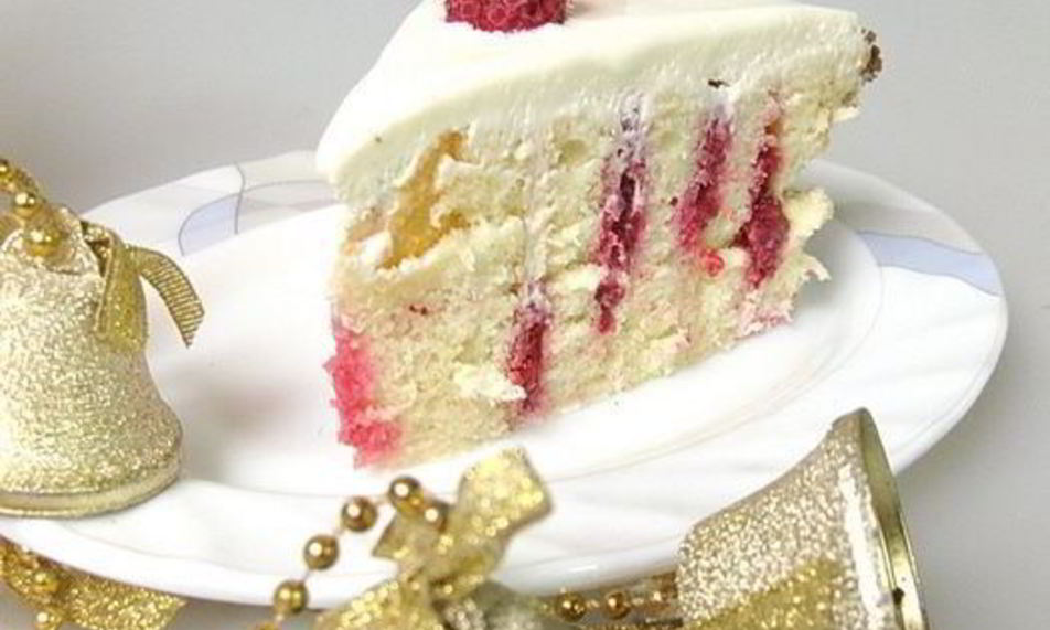 Рецепт малиновый торт
