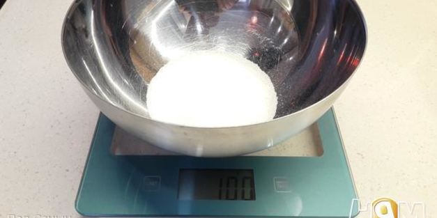 медовик с карамелью и клюквенным кули