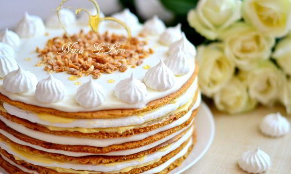 Рецепт медовый торт полет шмеля