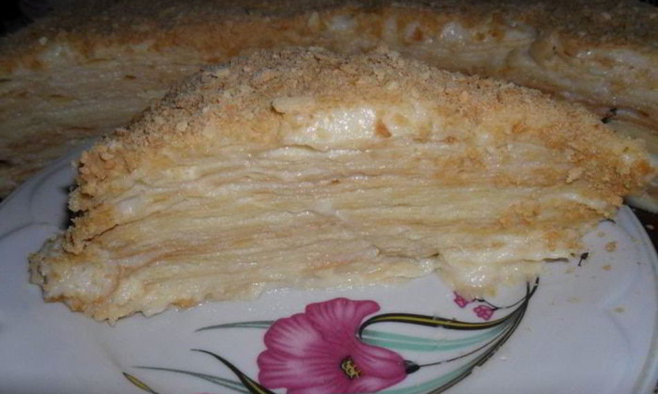 Рецепт наполеон 32 коржа