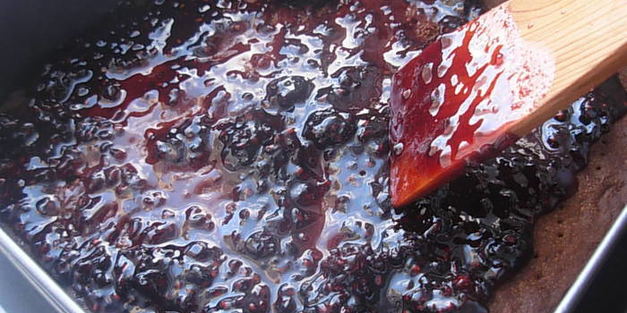 нежный ягодный торт