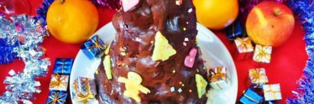 Новогодний торт Елка