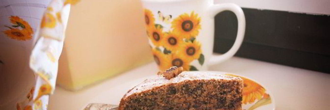 Ореховый пирог с ромовой эссенцией