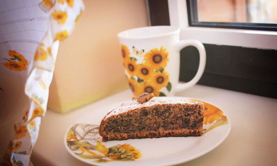 Рецепт ореховый пирог с ромовой эссенцией