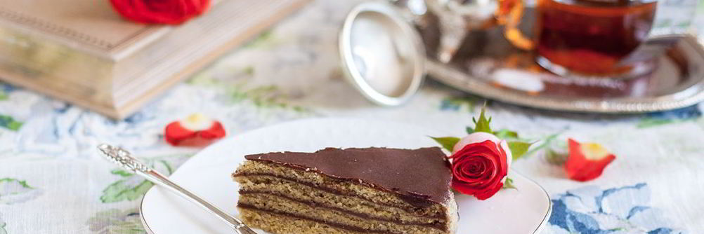 Постный торт с шоколадным кремом