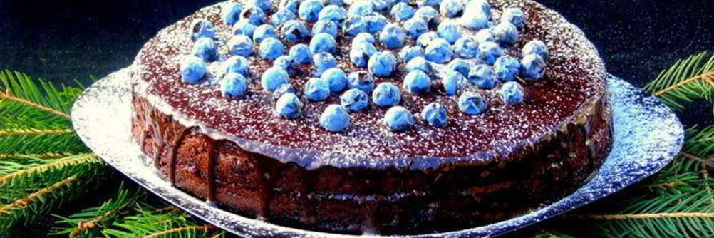 Простой шоколадный торт