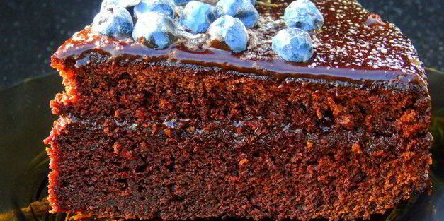 простой шоколадный торт