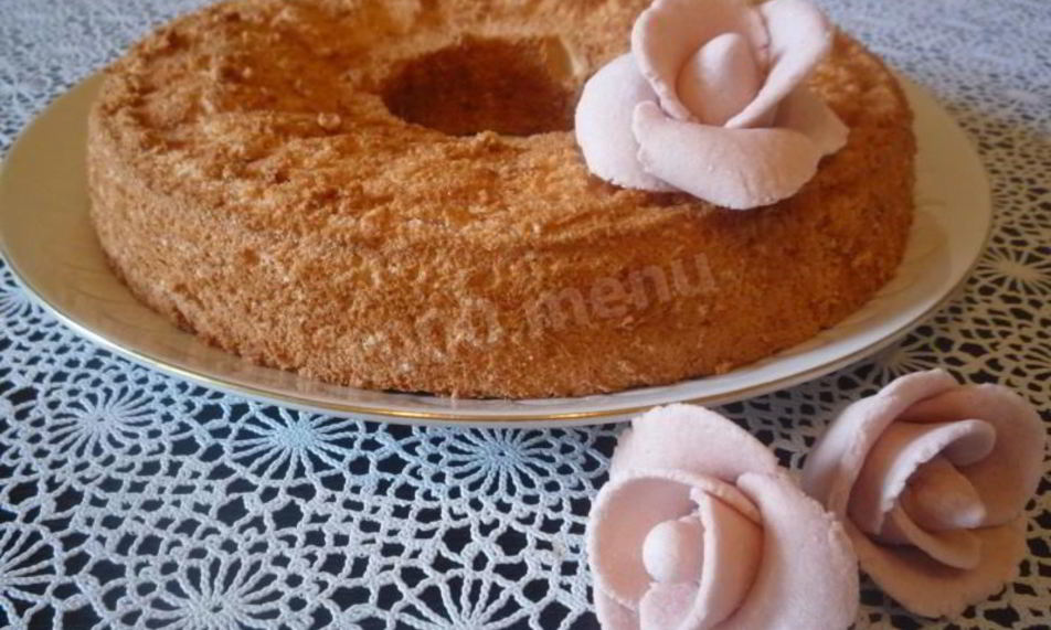 Рецепт пышный бисквит для торта ангельский