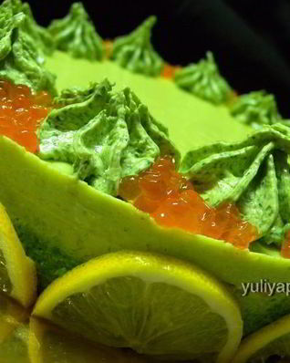 Рыбный торт