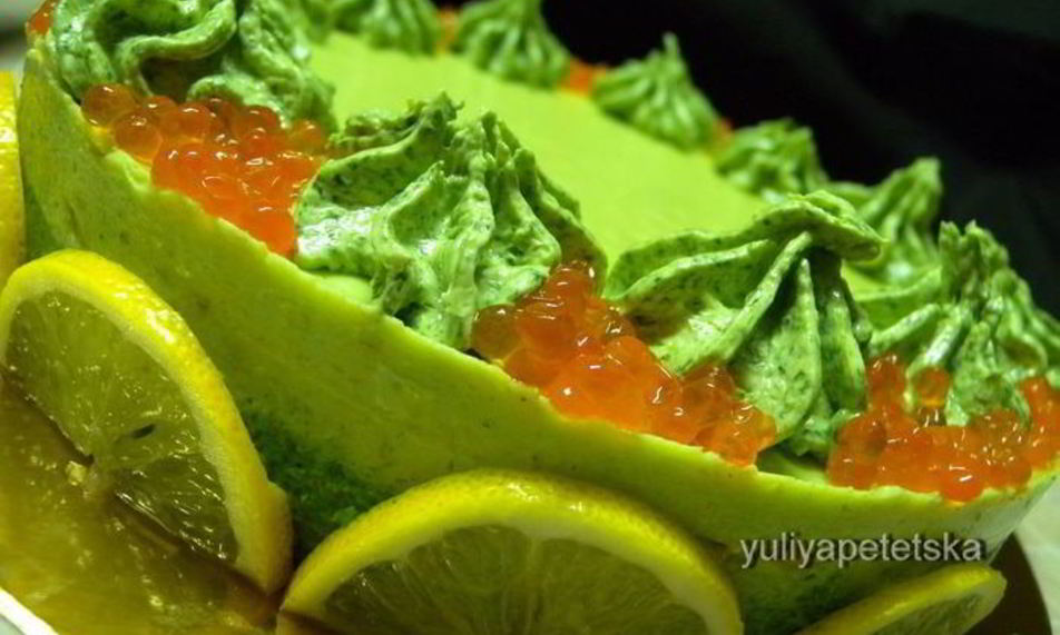 Рецепт рыбный торт