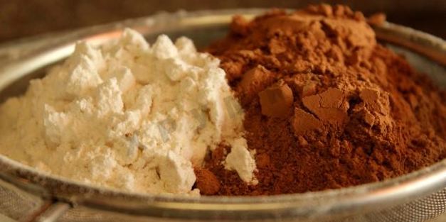 шоколадно-свекольный торт