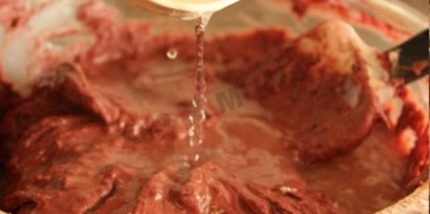 шоколадно-свекольный торт