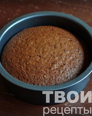 Шоколадный бисквит