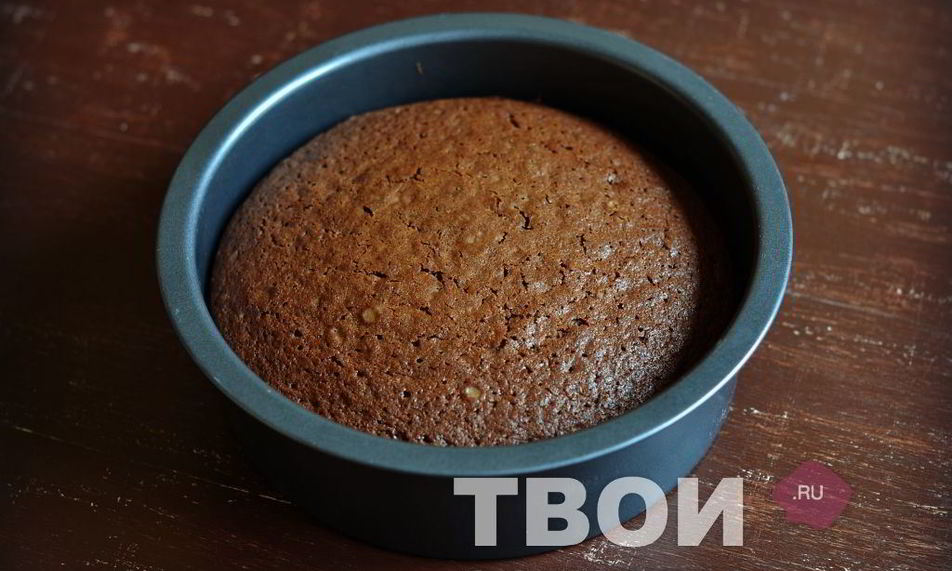 Рецепт шоколадный бисквит