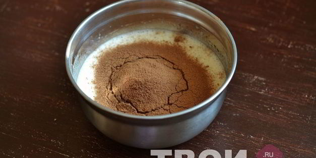 шоколадный бисквит