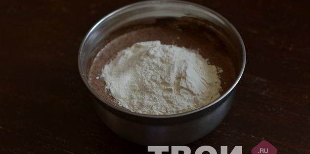 шоколадный бисквит