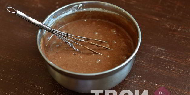 шоколадный бисквит