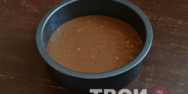 шоколадный бисквит