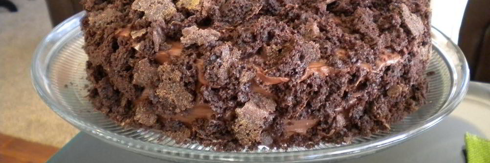 Шоколадный торт Черная вуаль