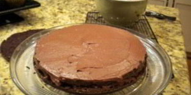 шоколадный торт черная вуаль