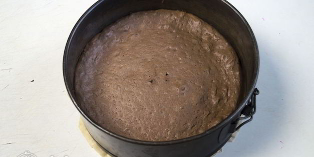 шоколадный торт птичье молоко