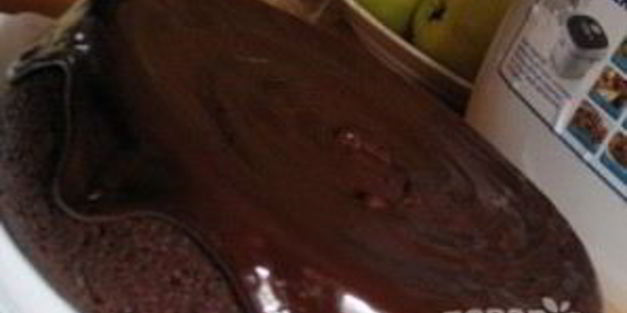 шоколадный трюфельный торт