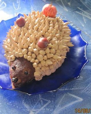 Торт Ежик
