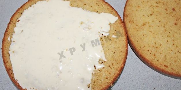 торт фруктовая нежность с цветами