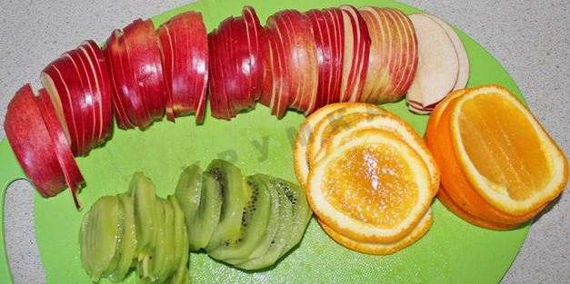 торт фруктовая нежность с цветами