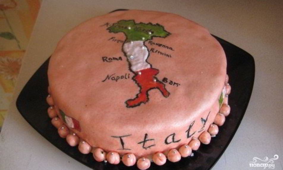 Рецепт торт италия