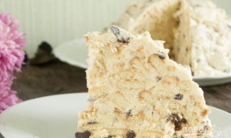 Рецепт торт из печенья и сгущенки