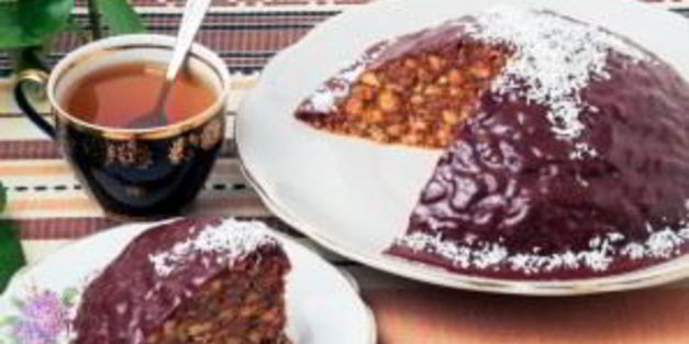 торт из печенья и вареной сгущенки