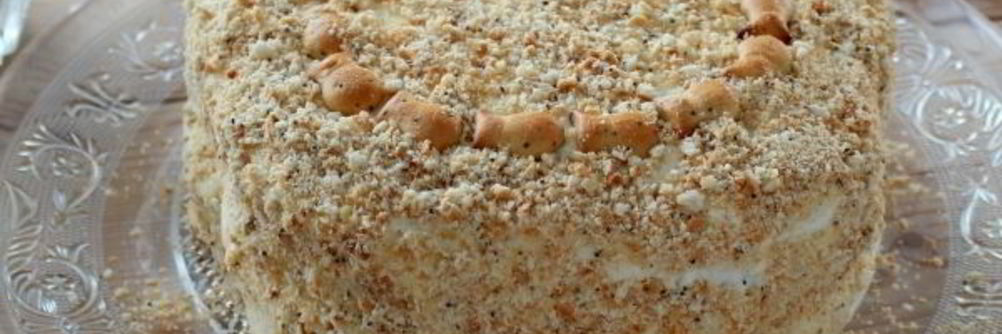 Торт из печенья Рыбки