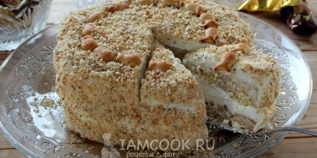 торт из печенья рыбки