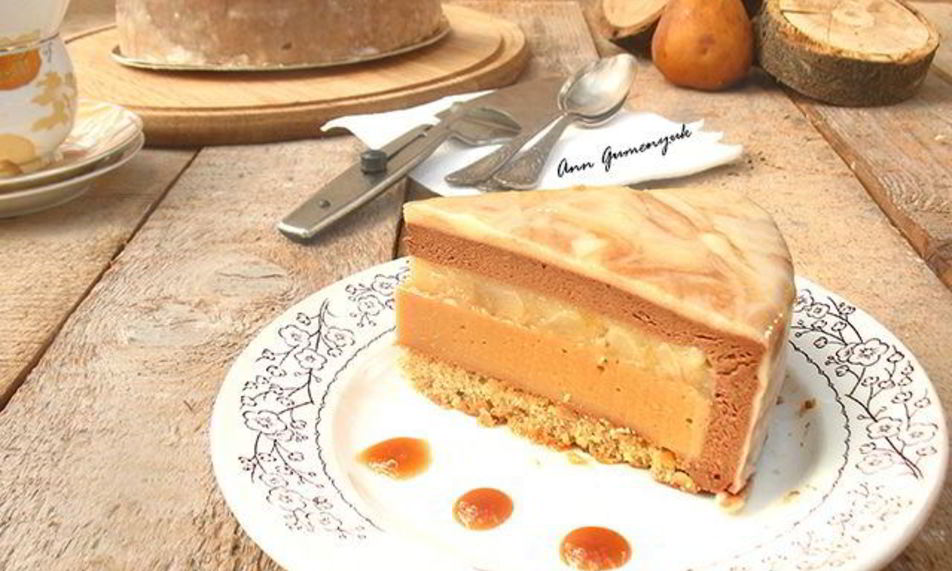 Рецепт торт карамельная груша