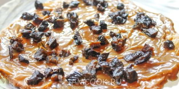 торт медовик шоколадный